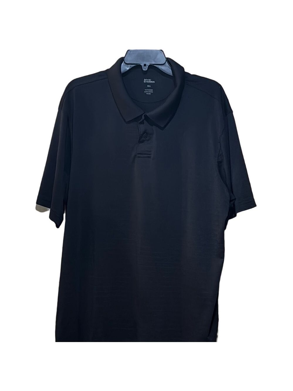 Marc Edwards Black Polo Shirt XXL